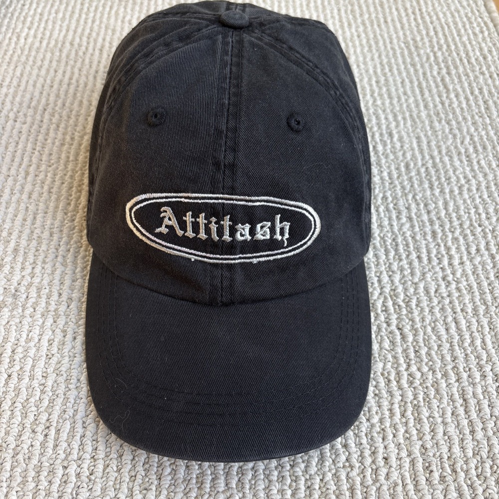 Attitash cotton ski Strapback Baseball Hat Cap Adjustable Y2k